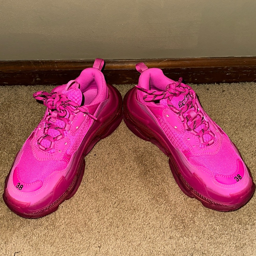 Balenciaga pink sneakers